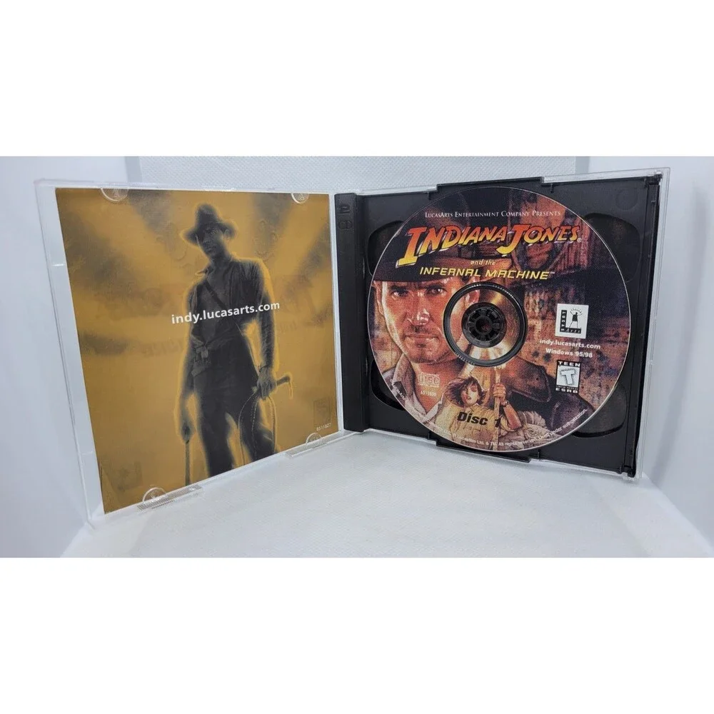 Indiana Jones and the Infernal Machine (PC CD-ROM - Windows 95/98)